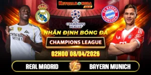 Soi kèo Real Madrid vs Bayern Munich 02h00 08/04 - Champions League